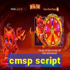 cmsp script